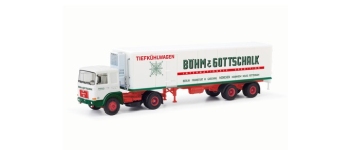 Herpa 87MBS026420 - H0 - MAN Kühlkoffer-Sattelzug F8 Böhm & Gottschalk